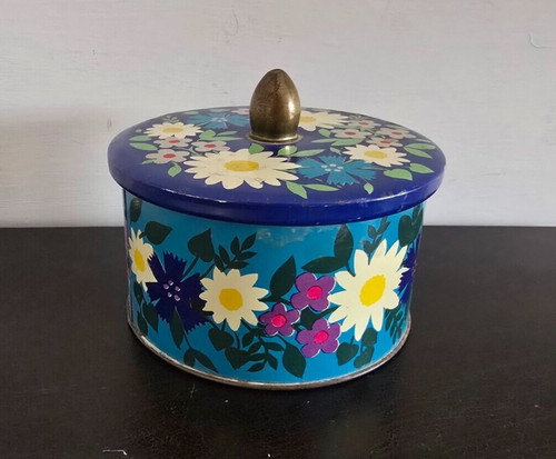 Vintage scatola latta - scatola, di