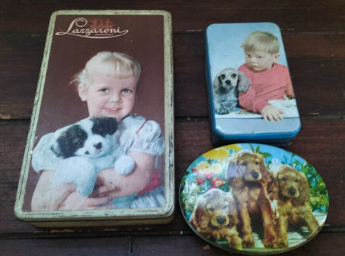 Lotto scatole latta - lotto,
