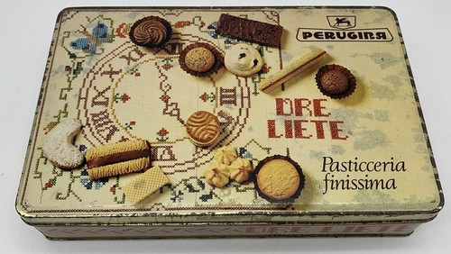 Scatola latta perugina - in,