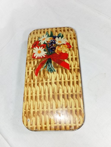 Vintage scatola latta - scatola,