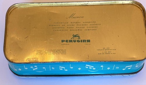 Scatola latta perugina tema - scatola,