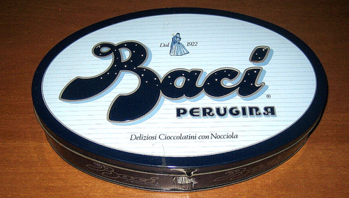 Baci perugina scatola - baci, latta