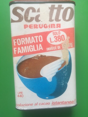 Scatola latta vintage - scatola, in