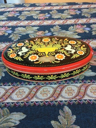Scatola latta vintage - di,