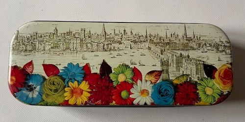 Scatola latta vintage - scatola,