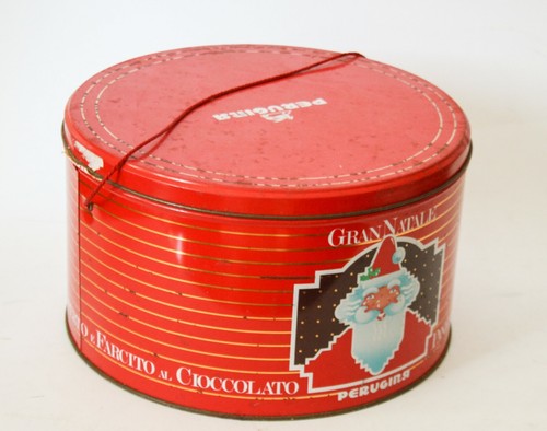 Scatola latta panettone - scatola,